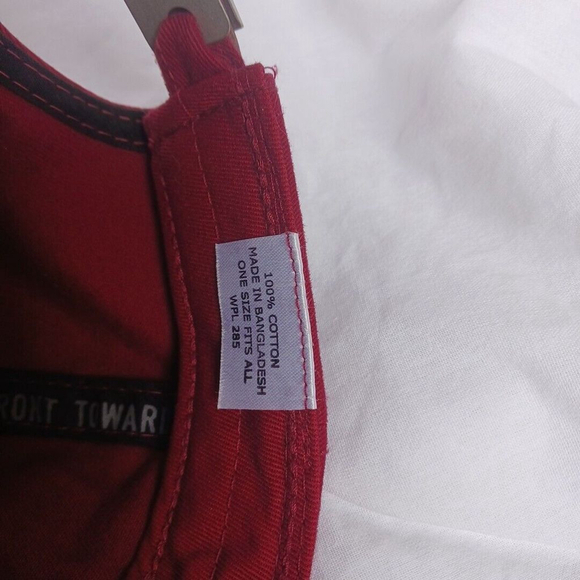 Liberty or Death Baseball Cap Leather Adjustable Strap - Picture 7 of 8